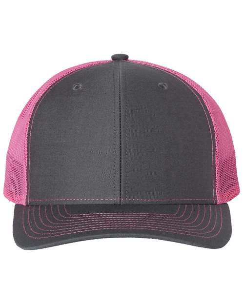 112 Charcoal Neon Pink