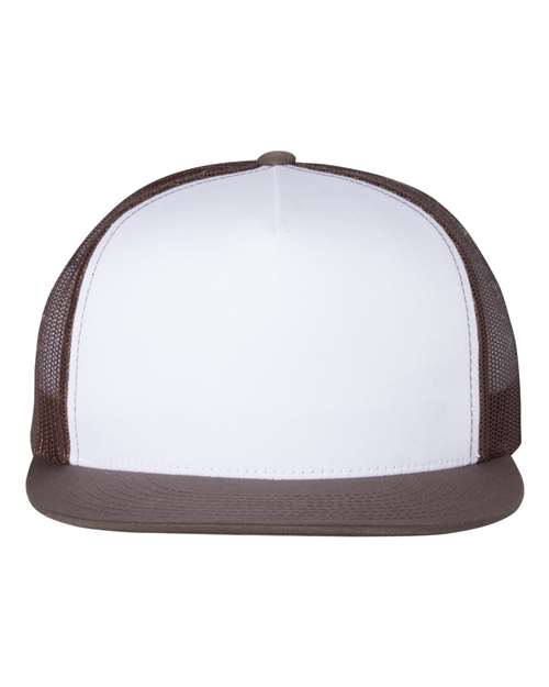 Yupoong 6006 Flat Bill Brown