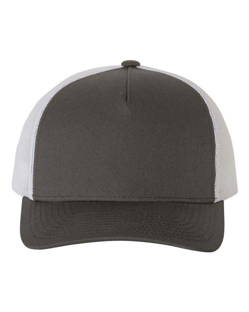 Yupoong 6506 Charcoal & White