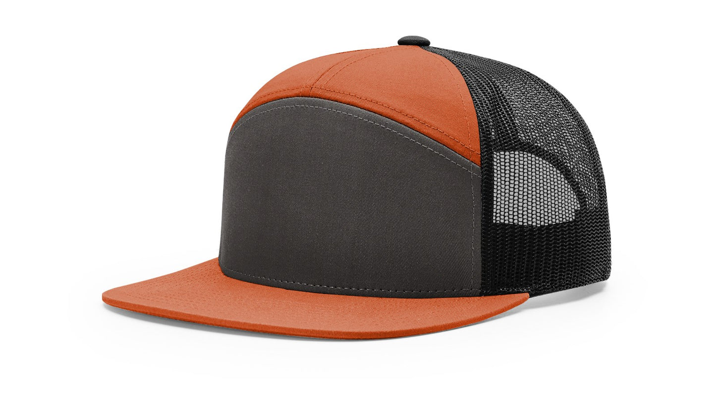 Richardson 168 Charcoal Orange Black