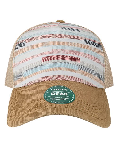 Tan Stripped Womens