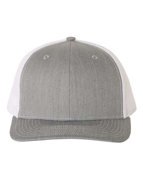 112 Heather Grey White