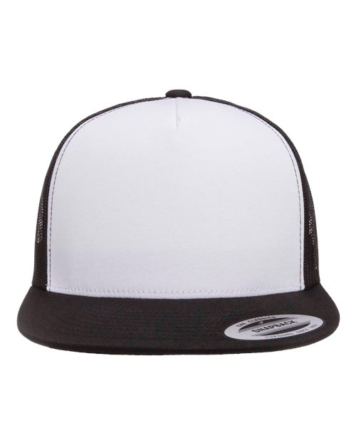 Yupoong 6006 Flat Bill Black
