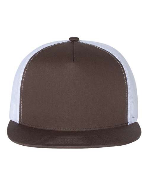 Yupoong 6006 Flat Bill Brown