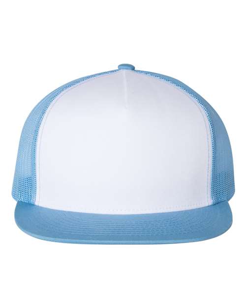 Yupoong 6006 Flat Bill Carolina Blue