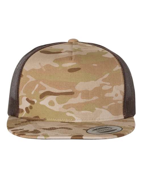 Yupoong 6006 Flat Bill Multicam