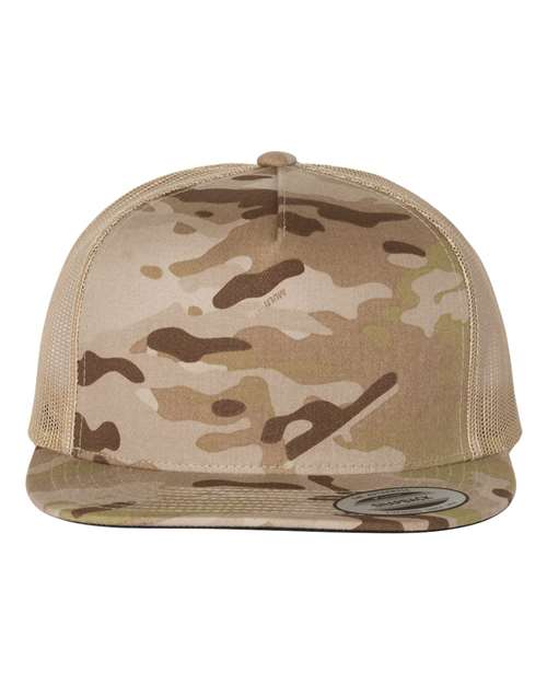 Yupoong 6006 Flat Bill Multicam