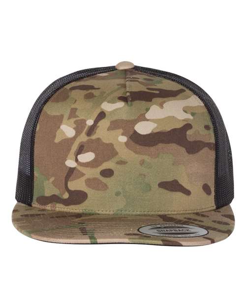 Yupoong 6006 Flat Bill Multicam