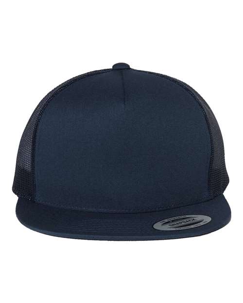 Yupoong 6006 Flat Bill Navy