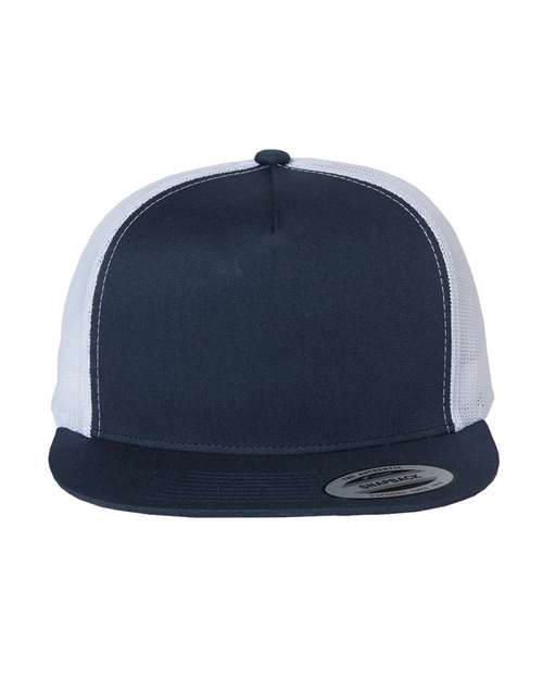 Yupoong 6006 Flat Bill Navy